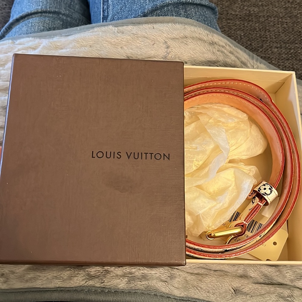 Louis Vuitton belt multi color monogram - Picture 3 of 16